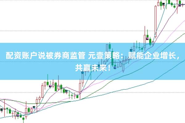 配资账户说被券商监管 元壹策略：赋能企业增长，共赢未来！
