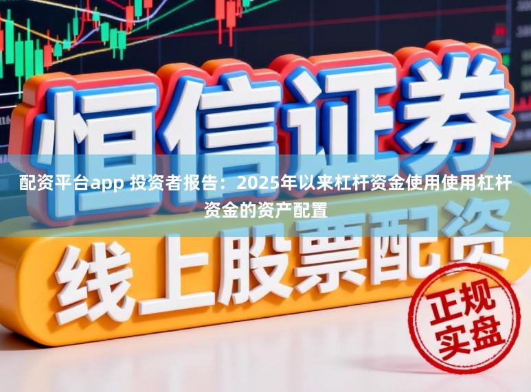 配资平台app 投资者报告：2025年以来杠杆资金使用使用杠杆资金的资产配置