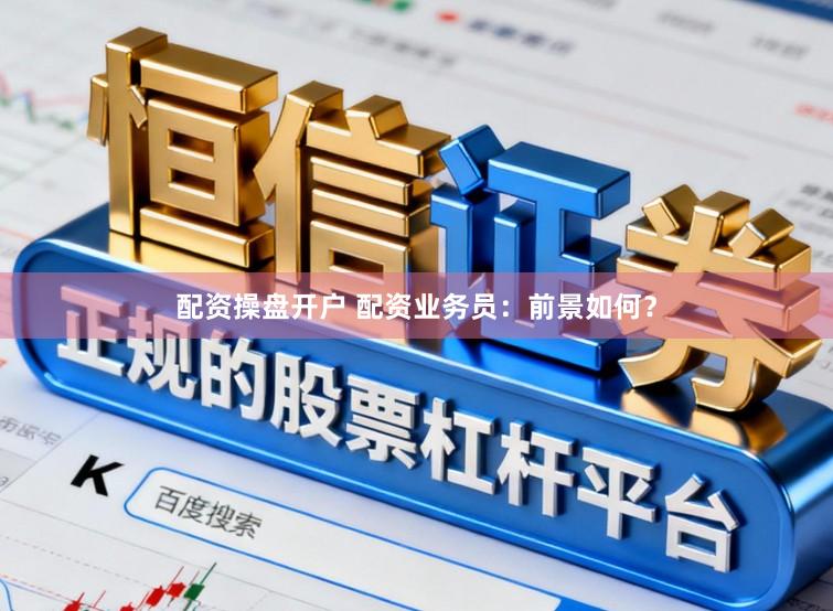 配资操盘开户 配资业务员：前景如何？